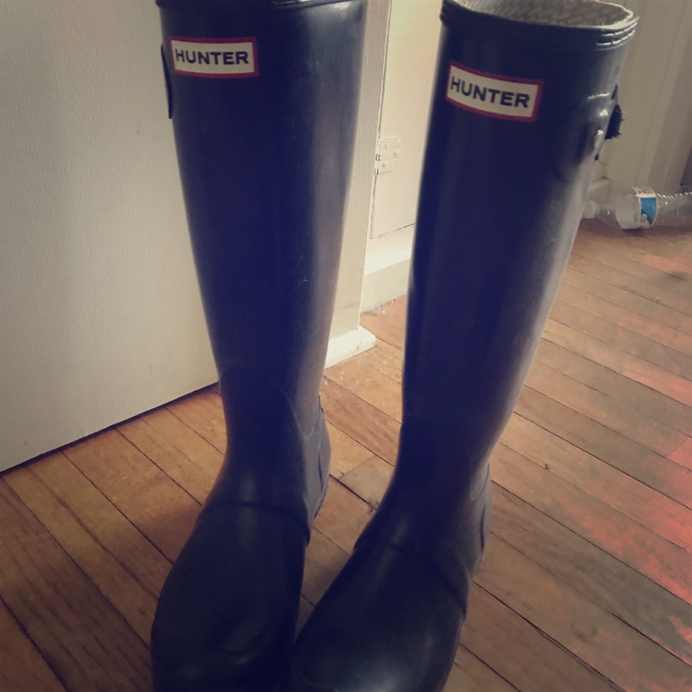 Black Hunter Boots
